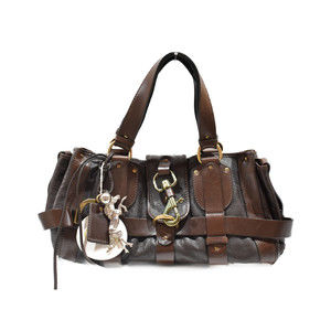 Chloe Kerala Handbag Leather Brown Charm